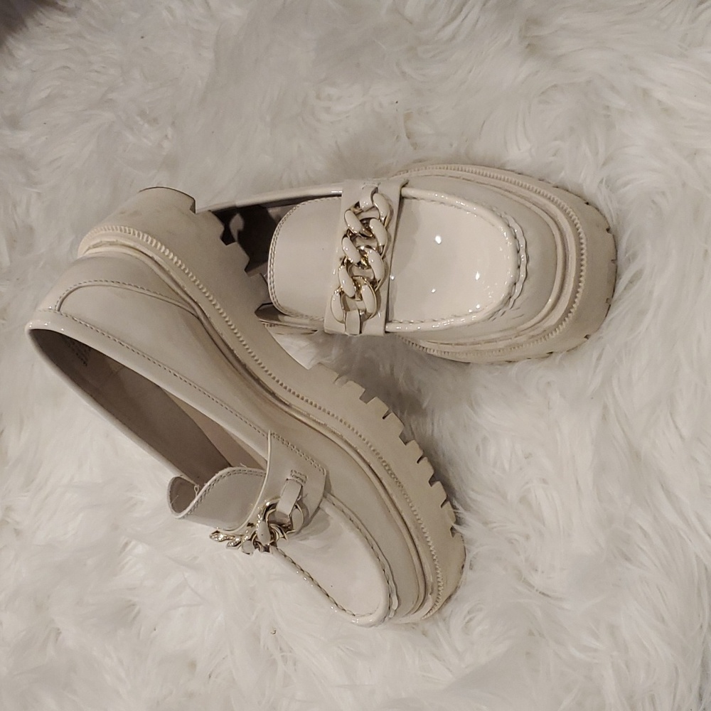 Aldo Patent Leather Loafers size 6.5